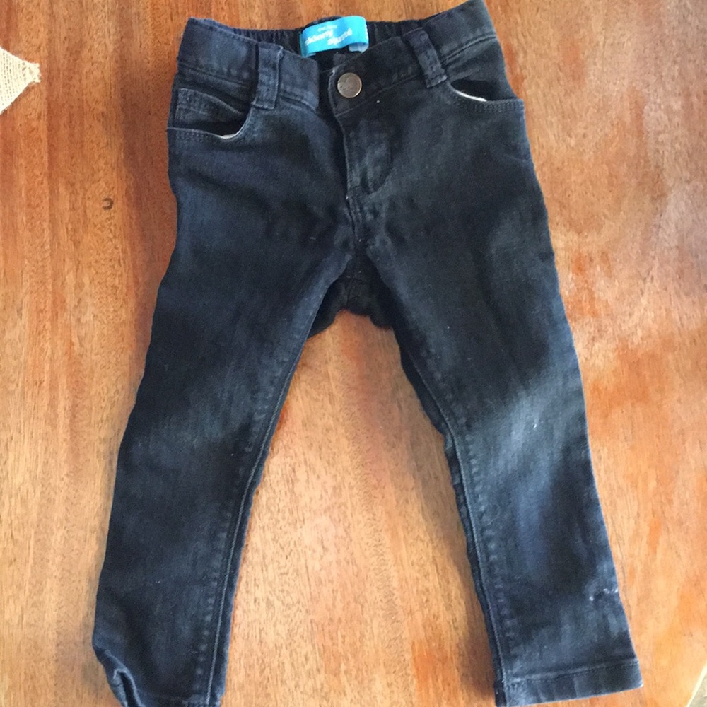 Old navy charcoal skinny jeans 2T